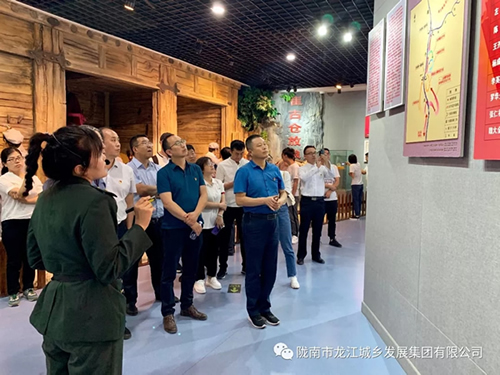 市龍江城鄉(xiāng)發(fā)展集團黨委開展“不忘初心、牢記使命”紀(jì)念建黨98周年主題黨日活動