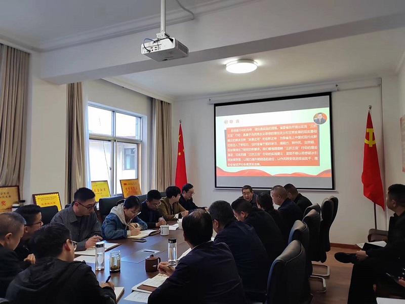 【“三抓三促”行動(dòng)進(jìn)行時(shí)】市龍江城鄉(xiāng)集團(tuán)開(kāi)展“隴南要發(fā)展，我該謀什么”——圍繞“加快集團(tuán)公司高質(zhì)量發(fā)展，我該謀什么”專(zhuān)題研討